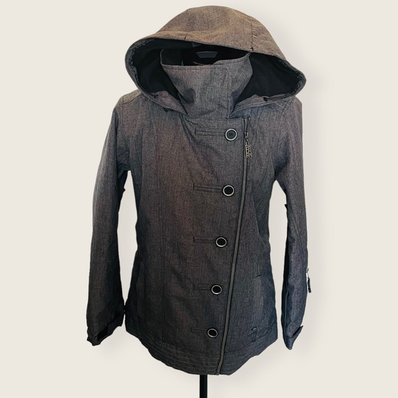 PWDR ROOM Gray Winter Coat Women's Size Small - Picture 1 of 13